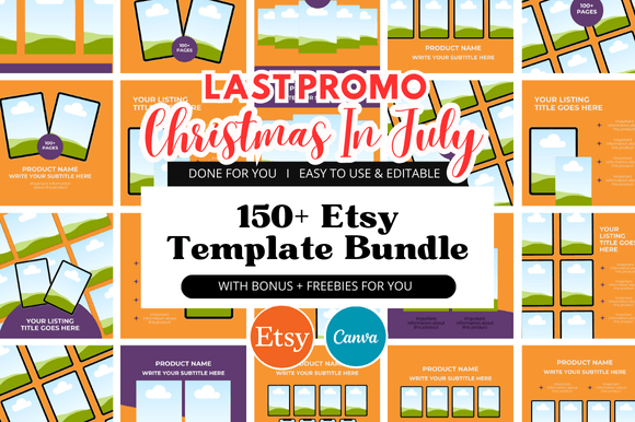 Download Halloween Etsy Template Bundles - Etsy template Collection