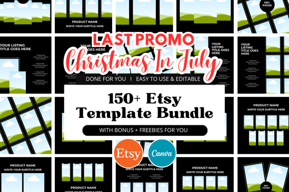Download Black Friday Etsy Template Bundles - Etsy template Collection