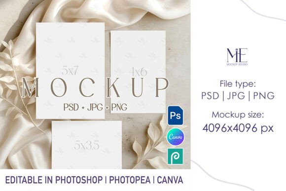 Download Invitation Suite Mockup Wedding Card Set - Card set Collection