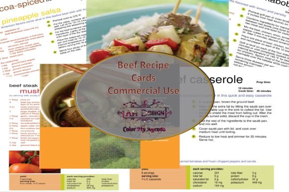Download Beef Recipe Card Set - Card set Collection