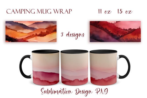 Download Sublimation Packaging Design Camping Mug - Packaging design Collection